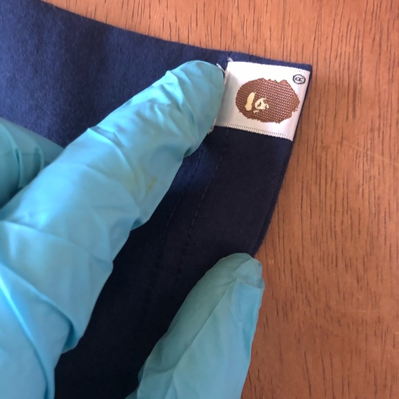 Bape x Mitchell and Ness Warriors Tee - Picture 5 of 7